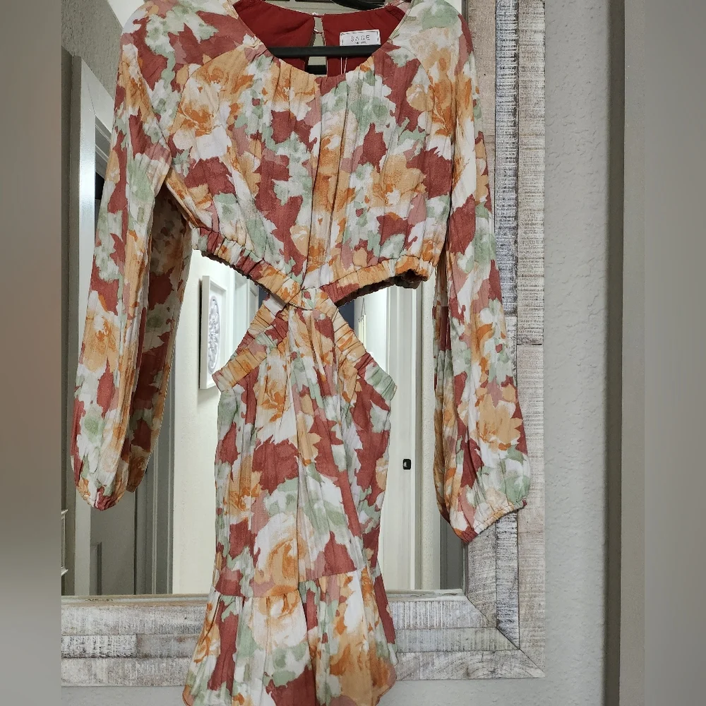 Sage The Label Amalfi Cutout Mini Dress - Picture 7 of 12